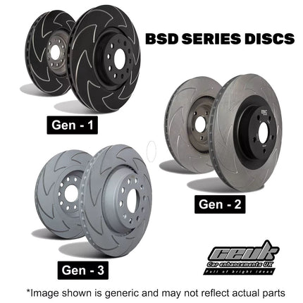 EBC Uprated Brake Discs - MK4 Focus 1.0 EcoBoost - Car Enhancements UK