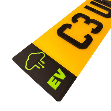 Number Plate Tags - Electric Vehicles (EV)