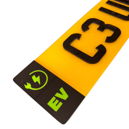 Number Plate Tags - Electric Vehicles (EV)