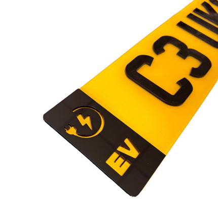 Number Plate Tags - Electric Vehicles (EV)