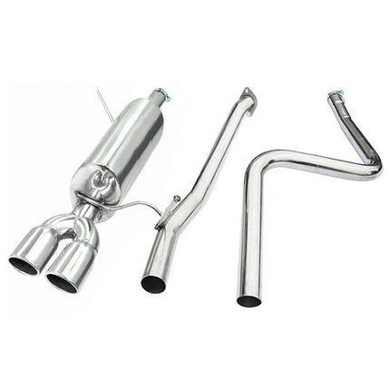 Ford Fiesta (Mk7) (1.25/1.4/1.6) Cat Back Performance Exhaust