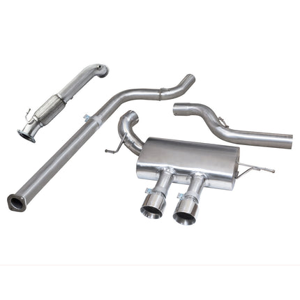 Cobra Exhausts - Ford Focus ST 250 (Mk3) Turbo Back Performance Exhaust