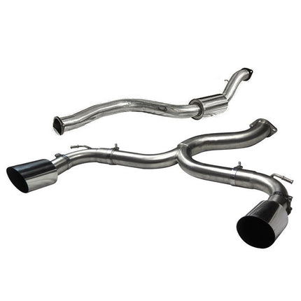 Cobra Exhausts - Ford Focus RS (Mk2) Venom Box Delete Race Cat Back Performance Exhaust