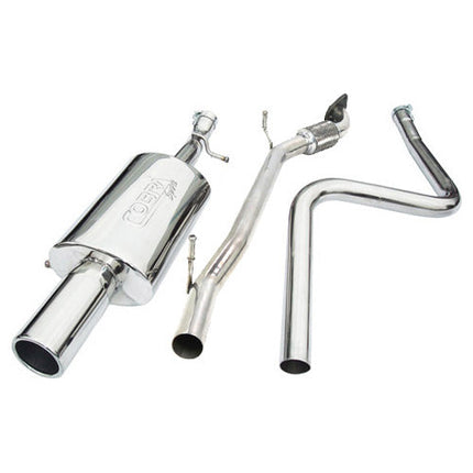 Cobra Exhausts - Ford Fiesta (Mk6) Zetec S Cat Back Performance Exhaust