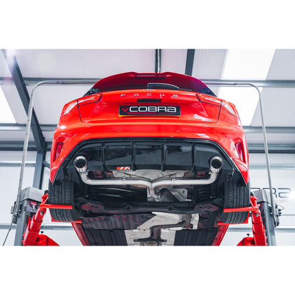 Cobra Exhausts - Ford Focus ST-Line 1.0L 125PS (Mk4) Venom 'ST Style' Dual Exit Rear Performance Exhaust