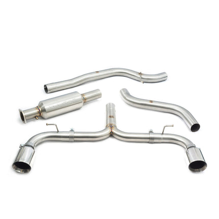 Cobra Exhausts - Ford Focus ST (Mk4) Venom Box Delete Race Cat Back Performance Exhaust