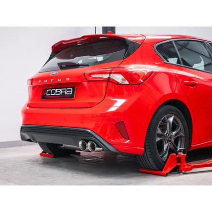 Cobra Exhausts - Ford Focus ST-Line 1.0L 125PS (Mk4) Rear Performance Exhaust