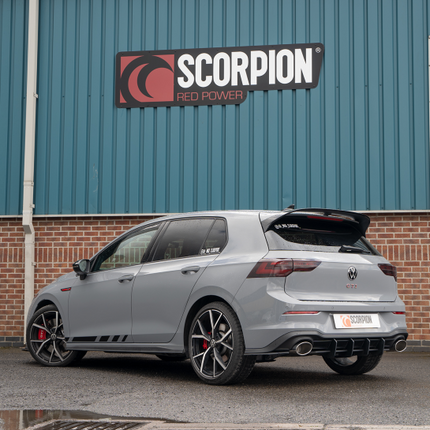 Scorpion Exhausts - Golf MK8 GTI GPF Back Exhaust (Multiple Options) - Car Enhancements UK