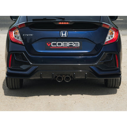 Cobra Exhausts - Honda Civic Sport 1.5 VTEC (182PS) (17-22) Venom Rear Performance Exhaust