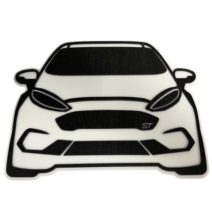 Willows World Car Wall Art- MK8 Fiesta - Car Enhancements UK