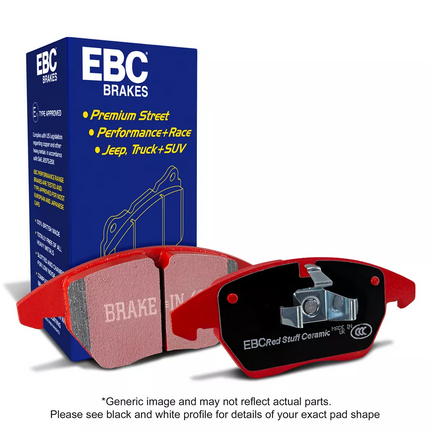 EBC Uprated Brake Pad - BMW M3 E46 - Car Enhancements UK