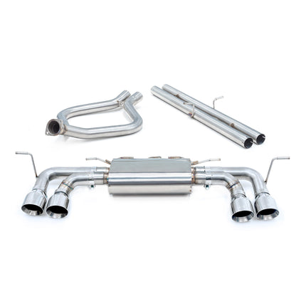 Cobra Exhausts - Land Rover Defender 110 V8 P525 (21>) Non-Valved Race GPF/PPF Back Performance Exhaust