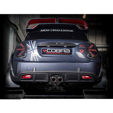 Cobra Exhausts - Mini GP3 (Mk3) JCW (F56) 3" Cat Back Performance Exhaust