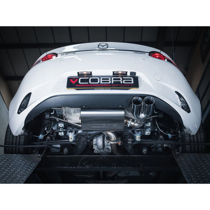 Cobra Exhausts - Mazda MX-5 (ND) Mk4 Race Rear Axle Back Performance Exhaust