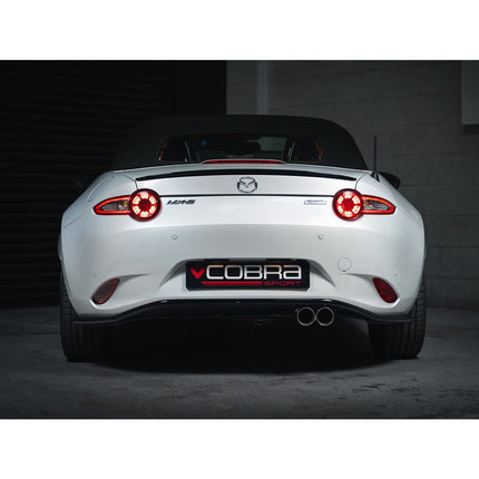 Cobra Exhausts - Mazda MX-5 (ND) Mk4 Race Rear Axle Back Performance Exhaust