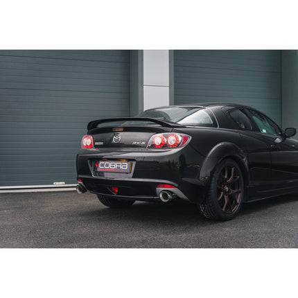 Cobra Exhausts - Mazda RX8 R3 (S2) 2008-12 (Facelift) Cat Back Sports Exhaust