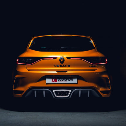 Scorpion Exhausts - Renault Megane RS280 GPF/ RS300 Trophy Cat/GPF-back Exhaust - Car Enhancements UK