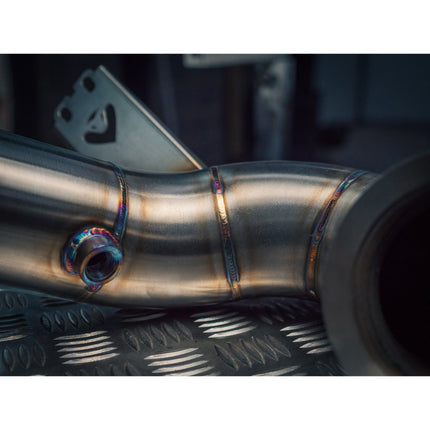 Cobra Exhausts - Mercedes-AMG A 45 S Front Downpipe Sports Cat / De-Cat Performance Exhaust