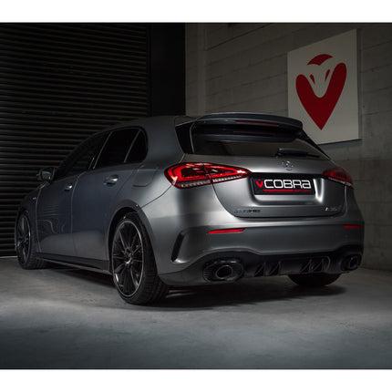 Cobra Exhausts - Mercedes-AMG A 35 GPF Back Box Delete Race Rear Performance Exhaust