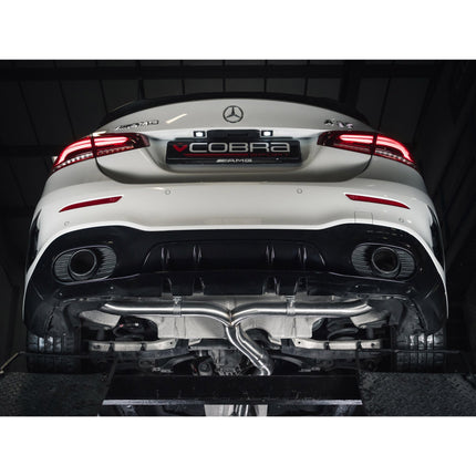 Cobra Exhausts - Mercedes-AMG A 35 Saloon Cat Back Performance Exhaust