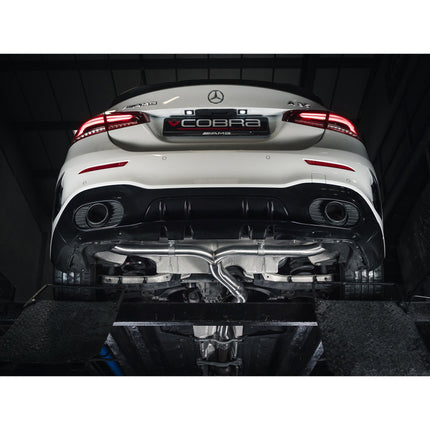 Cobra Exhausts - Mercedes-AMG A 35 Saloon GPF Back Rear Box Delete Race Performance Exhaust