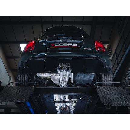 Cobra Exhausts - Mini (Mk3) JCW (F56 LCI 2) Facelift (2021>) 3" Venom GPF Back Performance Exhaust