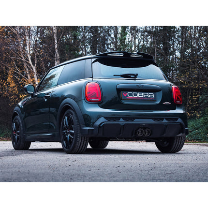 Cobra Exhausts - Mini (Mk3) JCW (F56 LCI 2) Facelift (2021>) 3" Venom GPF Back Performance Exhaust