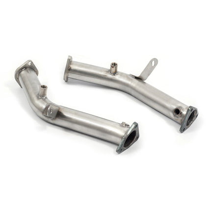 Cobra Exhausts - Nissan 350Z Sports Cat / De-Cat Front Pipes - DE Engine (VQ35 DE)