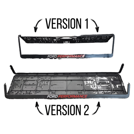 License Plate Holder Bottom Sticker / Decal (Pair) - Car Enhancements UK