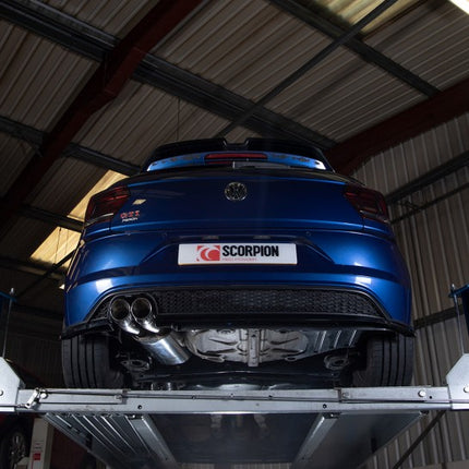 Scorpion Exhausts - Polo MK6 AW GTI - GPF Back Exhaust (MULTIPLE OPTIONS) - Car Enhancements UK