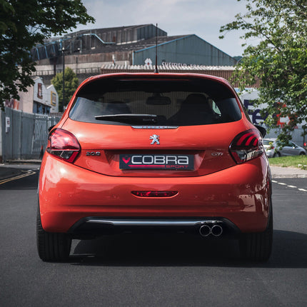 Cobra Exhausts - Peugeot 208 GTi 1.6T Cat Back Performance Exhaust