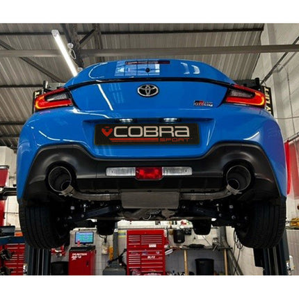 Cobra Exhausts - Toyota GR86 2.4L (22>) Secondary Cat Back Performance Exhaust