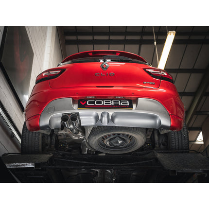 Cobra Exhausts - Renault Clio (MK4) 0.9 TCe GT-Line Venom Rear Box Delete Performance Exhaust