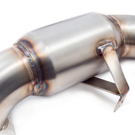 Cobra Exhausts - Renault Megane RS (Mk2) 220 / 225 / 230 Sports Cat / De-Cat Front Downpipe Performance Exhaust