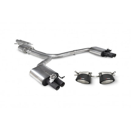 Scorpion Exhausts - Audi RS6 Avant C7 Cat Back Exhaust (with or without carbon tailpipe) - Car Enhancements UK