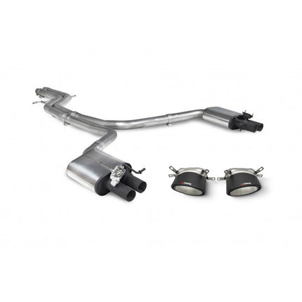 Scorpion Exhausts - Audi RS6 Avant C7 Cat Back Exhaust (with or without carbon tailpipe) - Car Enhancements UK