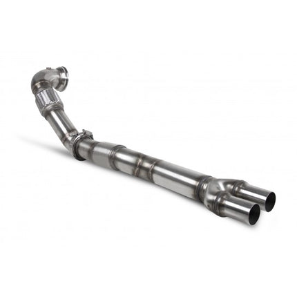 Scorpion Exhausts - Audi TTRS MK2 (8J) Downpipe with Sports or De-Cat - Car Enhancements UK