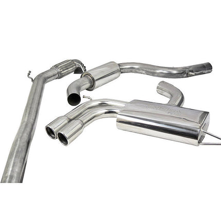 Cobra Exhausts - Seat Leon Cupra Mk2 1P 2.0 T FSI (06-12) Turbo Back Performance Exhaust