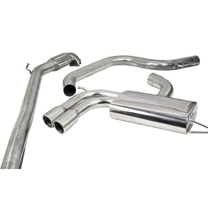 Cobra Exhausts - Seat Leon Cupra Mk2 1P 2.0 T FSI (06-12) Turbo Back Performance Exhaust