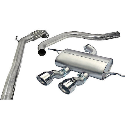 Cobra Exhausts - Seat Leon Cupra R Mk2 1P 2.0 T FSI (10-12) Turbo Back Performance Exhaust