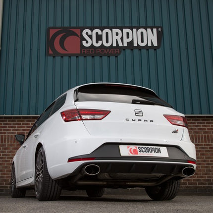 Scorpion Exhausts - Seat Leon Cupra 280/290 "ST" cat-back Exhaust (Multiple Options) - Car Enhancements UK