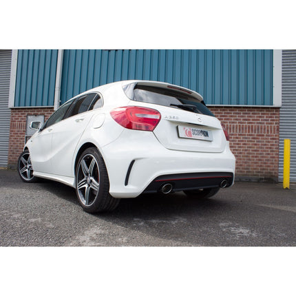 Scorpion Exhausts - Mercedes-Benz A-Class A250 AMG (W176) 4Matic - Non-resonated cat-back Exhaust - Car Enhancements UK