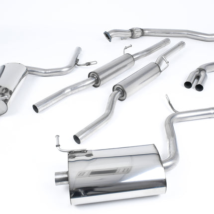 MIlltek Sport - Cat Back Exhaust (Multiple Options) Audi A4 B7 2.0TFSi Quattro & DTM - Car Enhancements UK