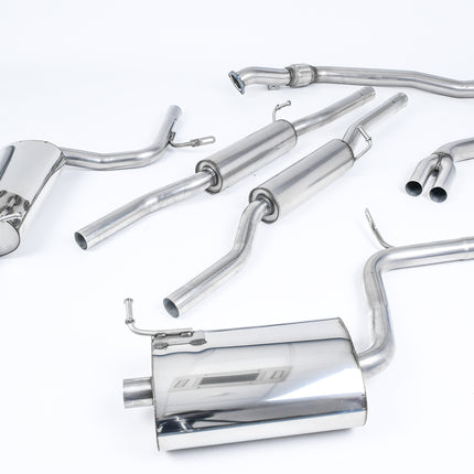 Milltek Sport - Cat Back Exhaust - Audi A4 B6 1.8T Quattro (Cabriolet) - Car Enhancements UK