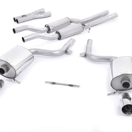 Milltek Sport - Cat Back Exhaust (Multiple Options) Audi S4 B6 (4.2 V8) - Car Enhancements UK