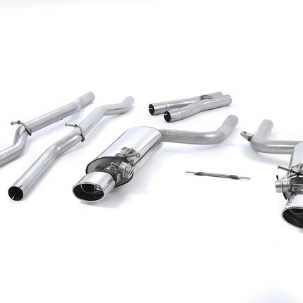 Milltek Sport - Cat Back Exhaust (Multiple Options) Audi RS4 B7 (Saloon, Avant & Cabriolet) - Car Enhancements UK