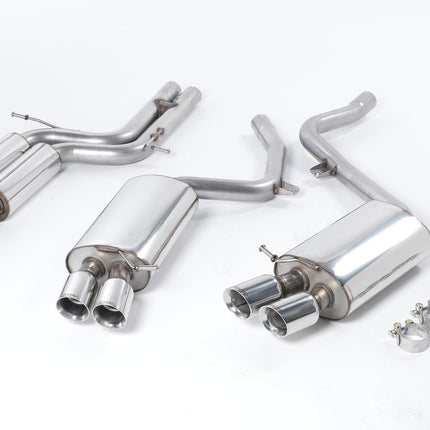 Milltek Sport - Cat Back Exhaust (Multiple Options) Audi S5 B8 Coupe (Manual Only) - Car Enhancements UK