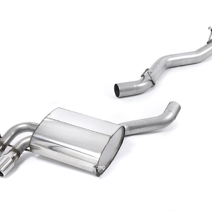 Milltek Sport - Cat Back Exhaust (Resonated or None Resonated) Audi S3 8P Sportback - Car Enhancements UK