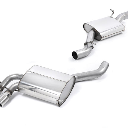 Milltek Sport - Cat Back Exhaust (Resonated or None Resonated) Audi S3 8P Sportback - Car Enhancements UK