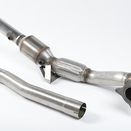 Milltek Sport - Downpipe with Sports cat or decat - Audi TTS MK2 - Car Enhancements UK